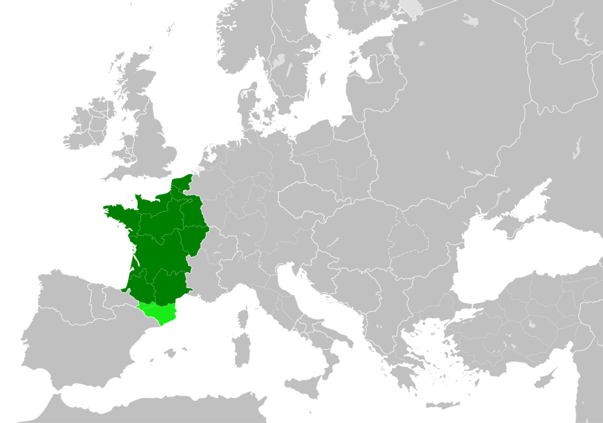 Kongeriget Frankrig omkring år 1000