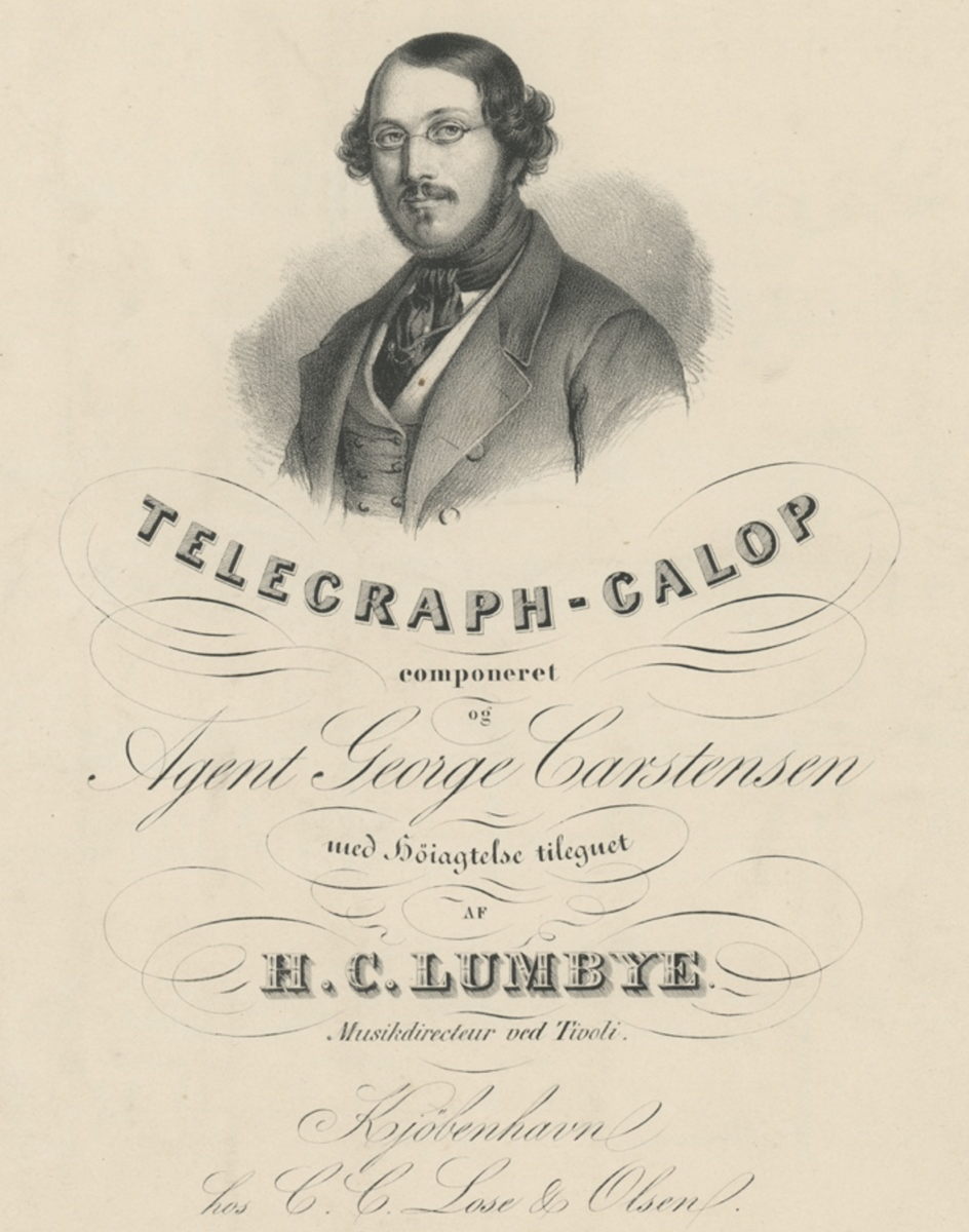 H.C. Lumbye, Telegraph-Galop