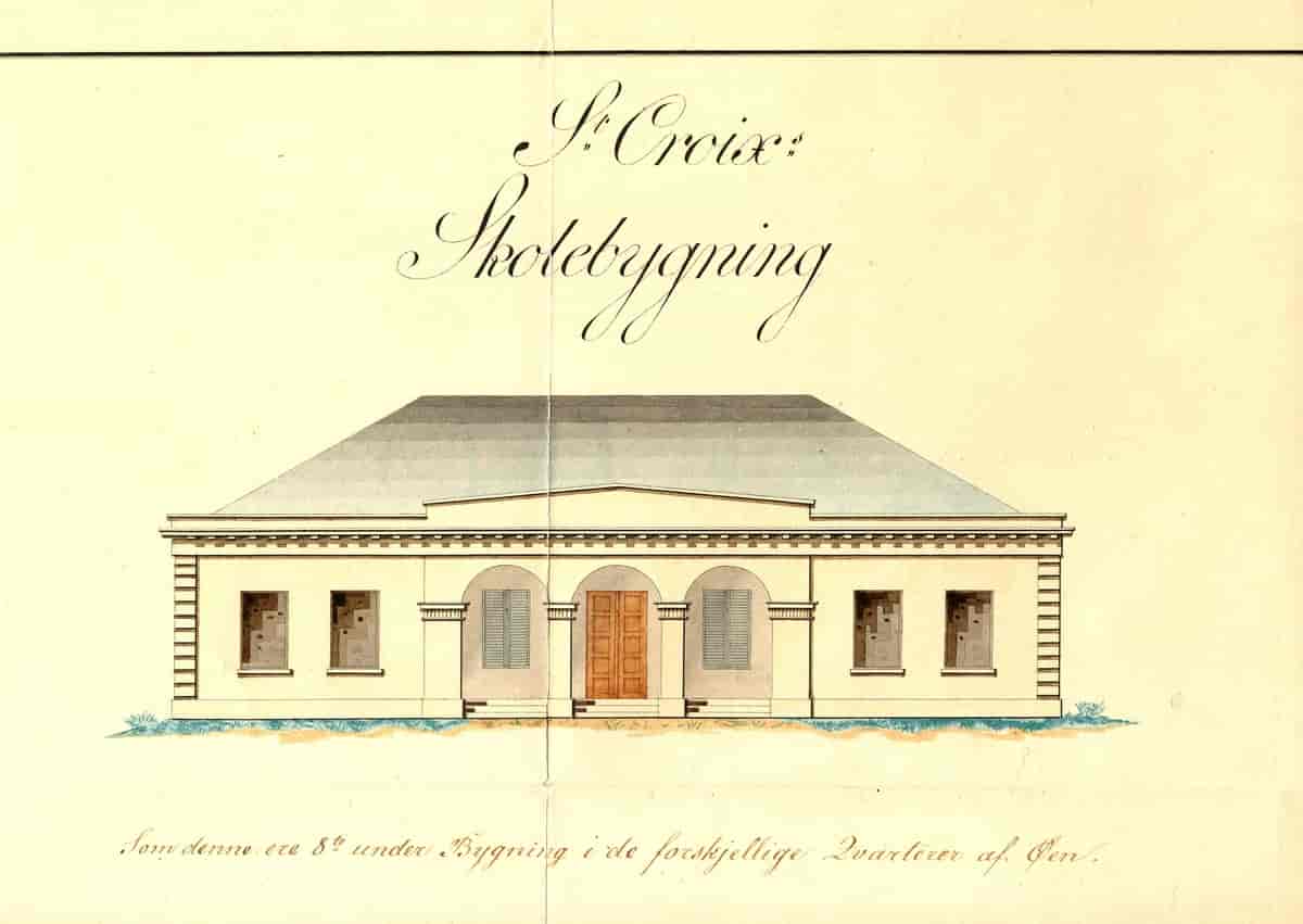 Skolebygning St. Croix