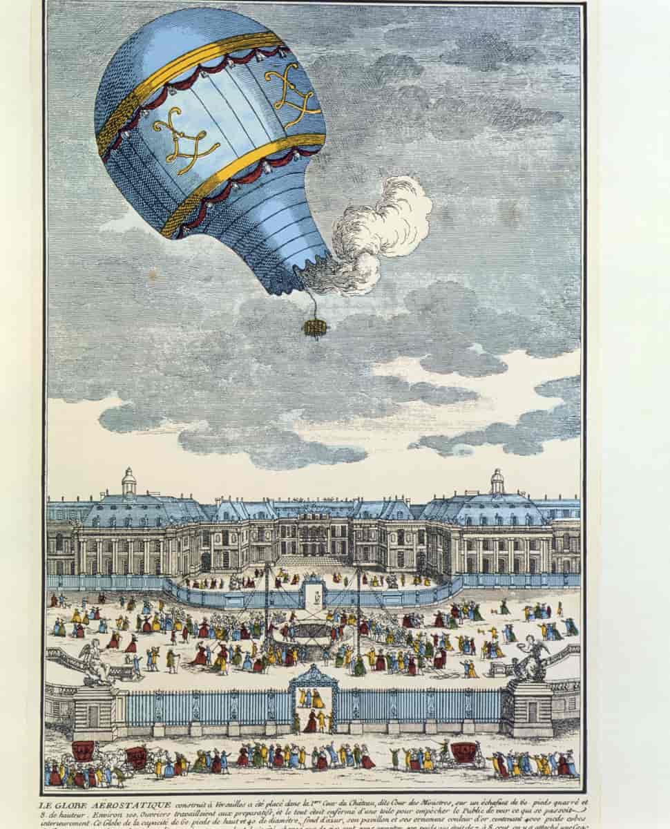 Luftballon i 1783