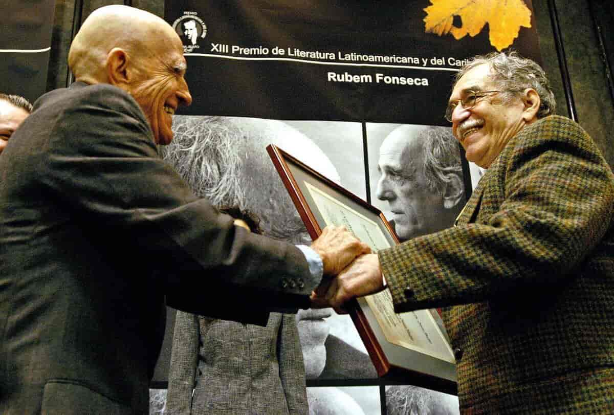 Rubem Foseca og Gabriel García Márquez