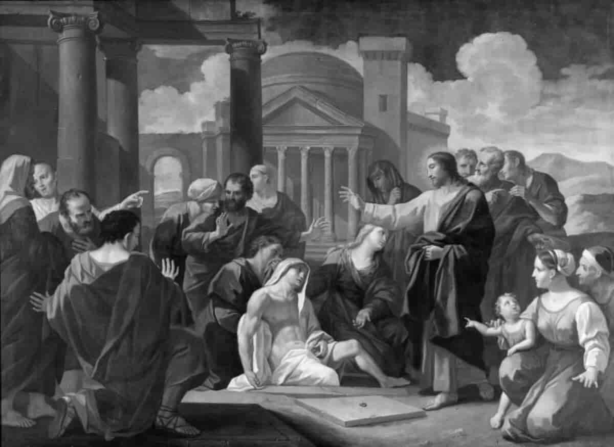 Maleriet Lazarus' opvækkelse