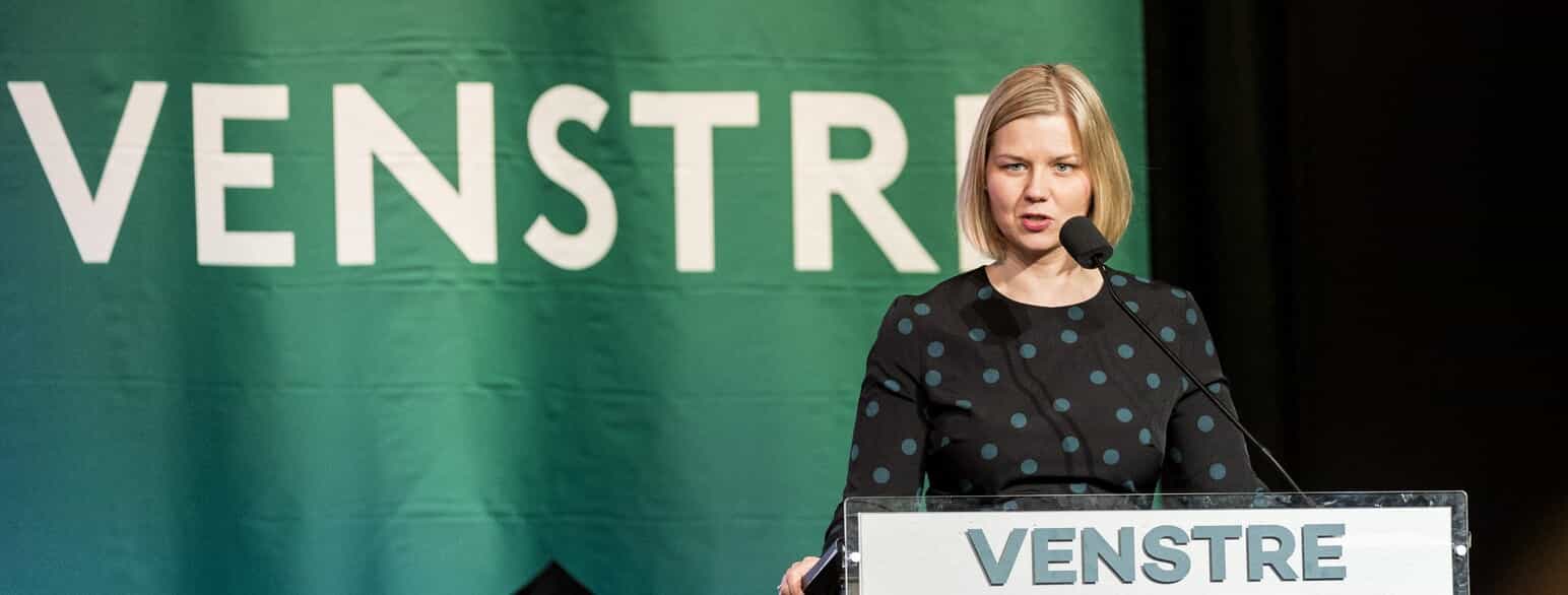 Guri Melby på Venstres landsmøde i 2019