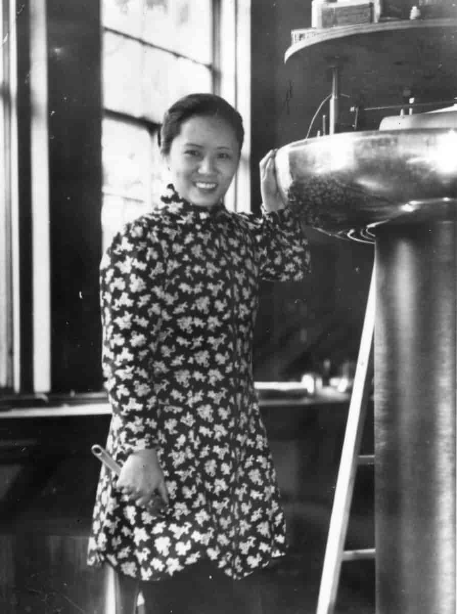 Chien-Shiung Wu på Smith College ca. 1942