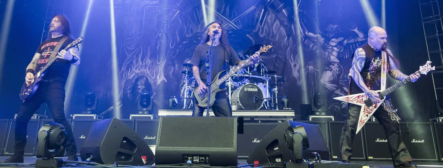 Slayer ved en koncert i 2018