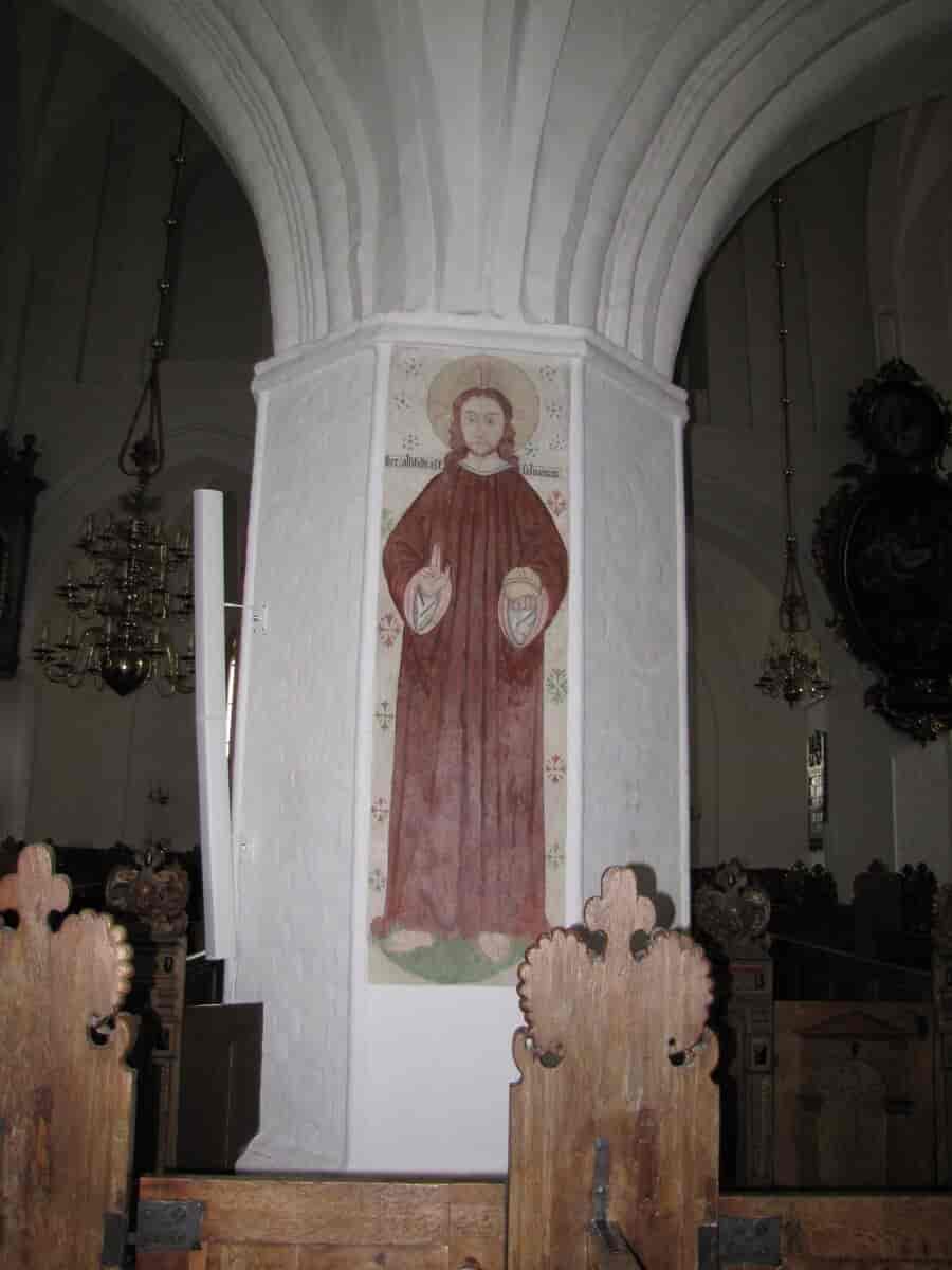 Kalkmalerier i Sankt Nicolai Kirke