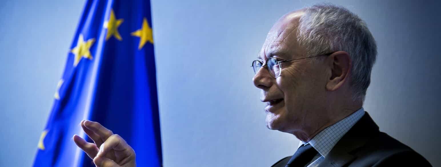 Herman Van Rompuy i november 2014 kort før sin afgang som formand for Det Europæiske Råd.