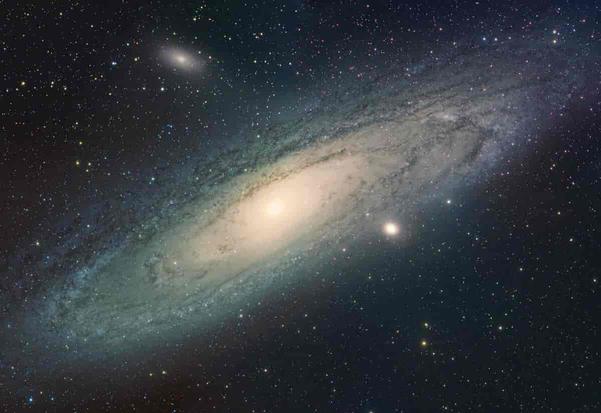 Mosaik af Andromedagalaksen M31
