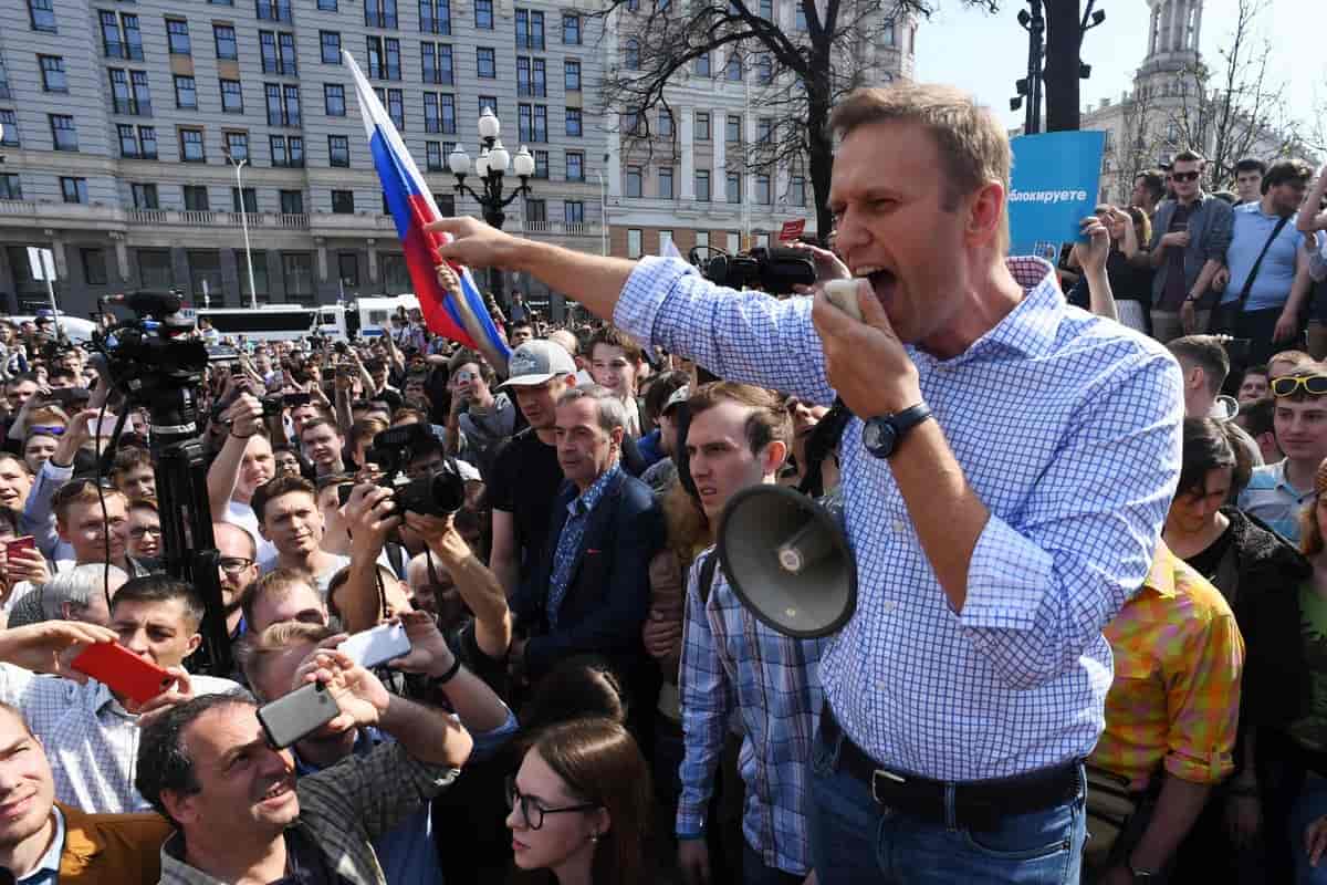 Aleksej Navalnyj i 2018.