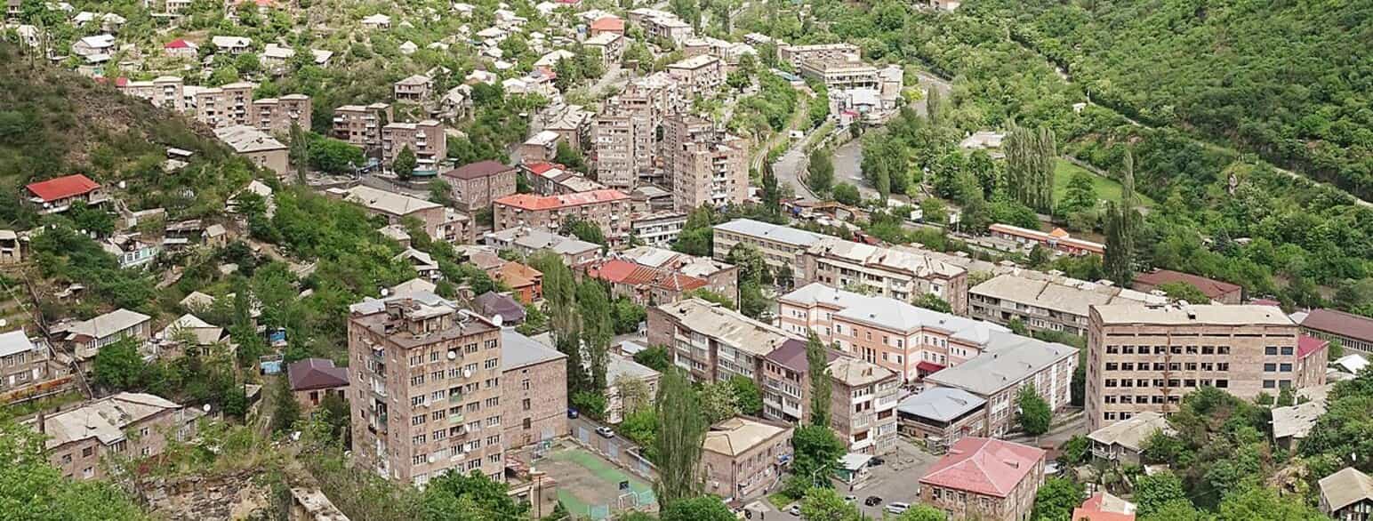 Alaverdi by i det nordlige Armenien