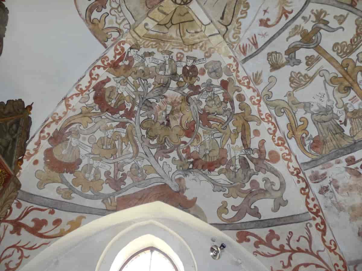 Kalkmaleri i Gjøl Kirke