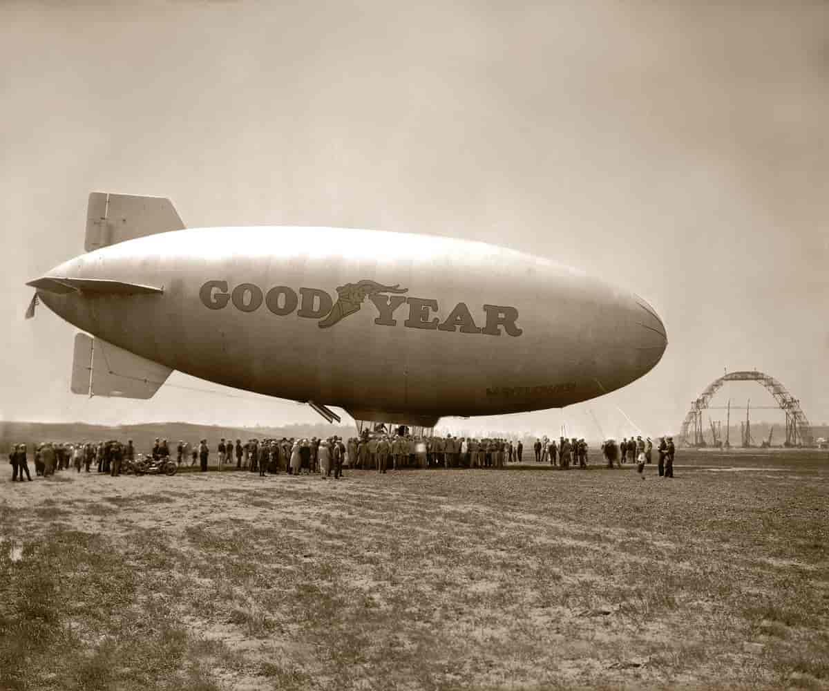 Goodyears reklameballon Mayflower, bygget 1929