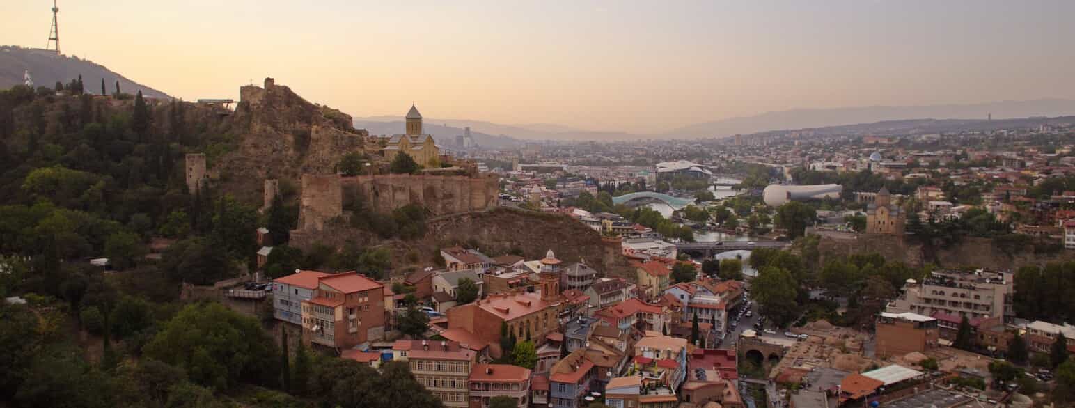 Udsigt over Tbilisi