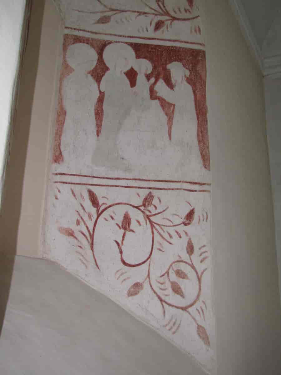 Kalkmaleri i Lillebrænde Kirke