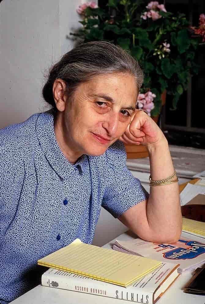 Ruth Prawer Jhabvala i 1987