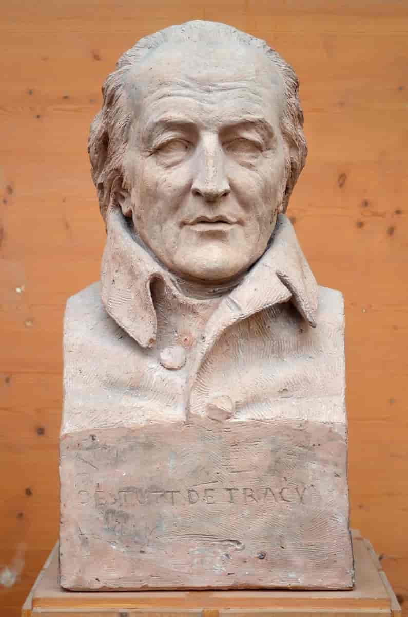 Buste af Destutt de Tracy, 1837