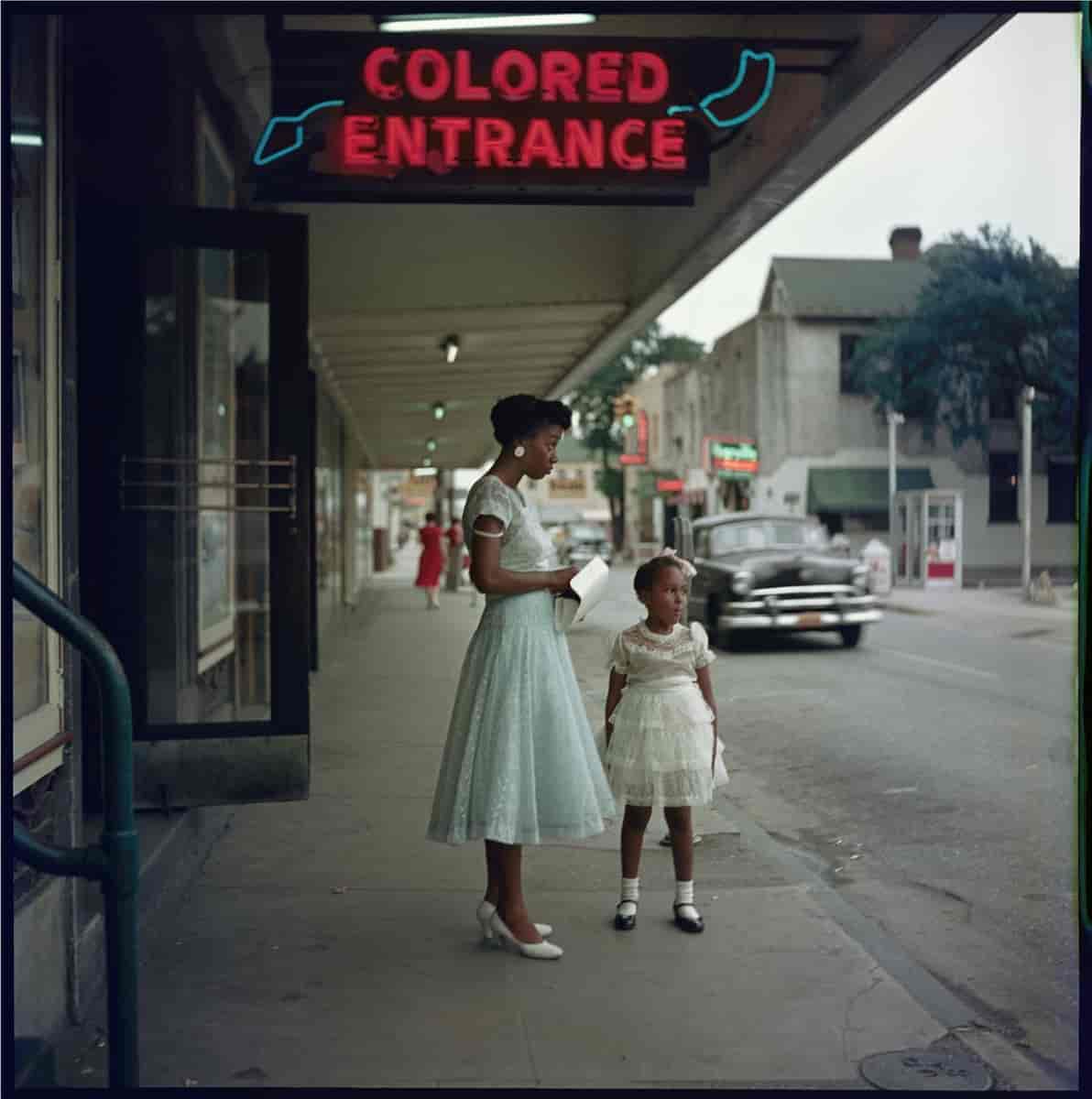Varehus i Mobile, Alabama 1956 eller 1956