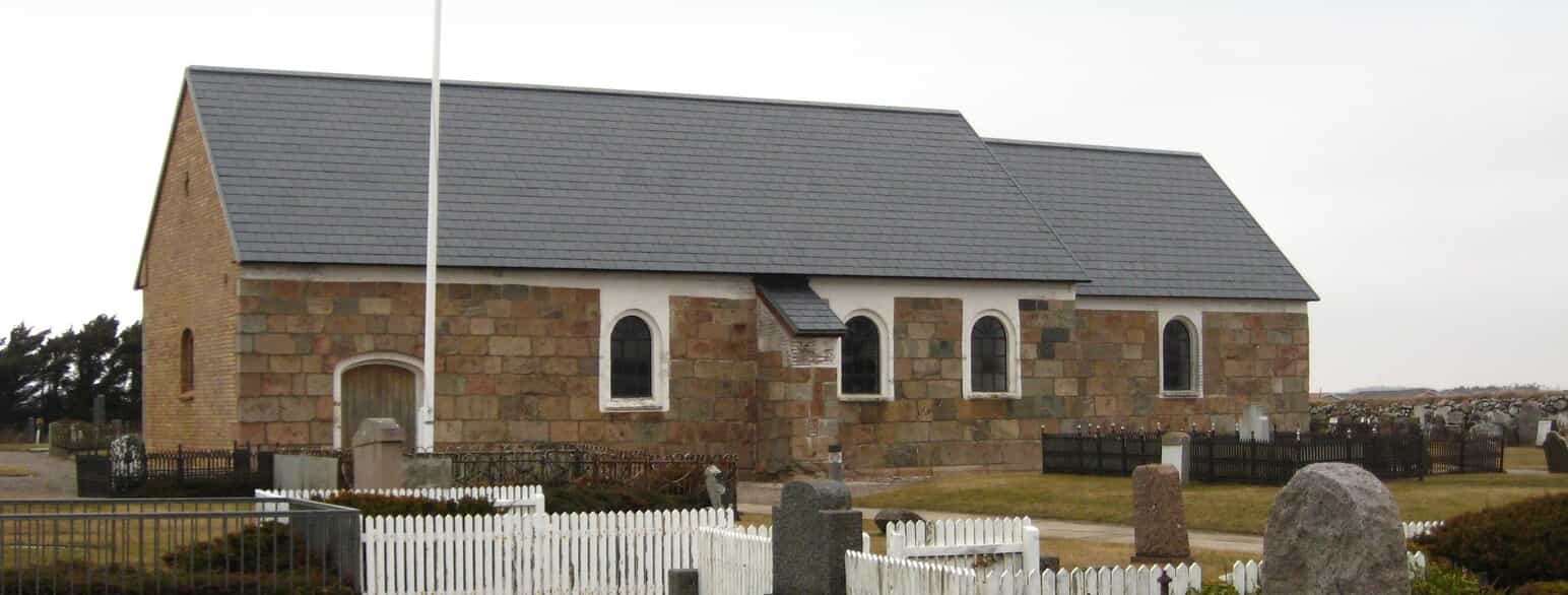 Furreby Kirke nord for Løkken
