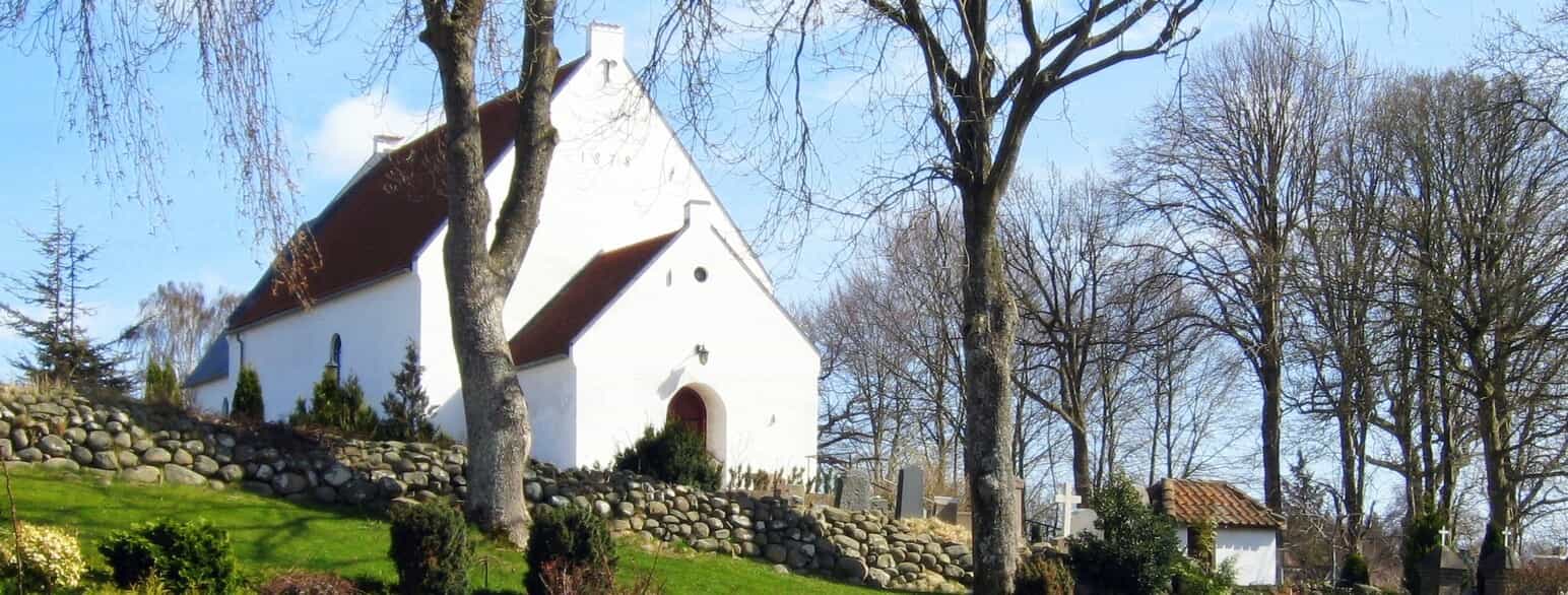 Lendum Kirke er en af de få renæssancekirker i Danmark