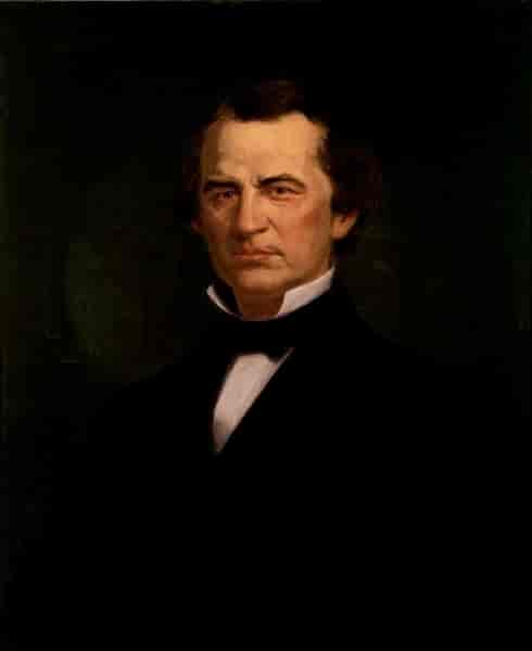Portræt af præsident Andrew Johnson, 1880