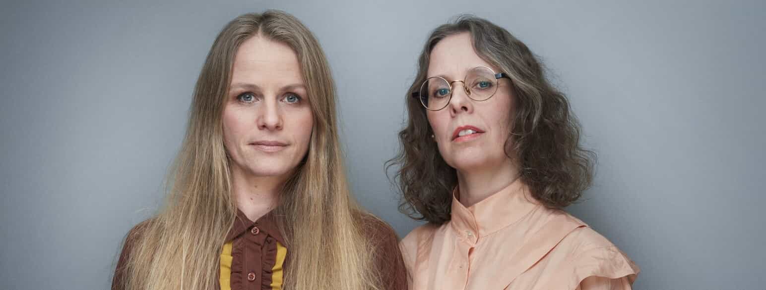 Sofie Hesselholdt og Vibeke Mejlvang er kunstnerne bag duoen Hesselholdt & Mejlvang