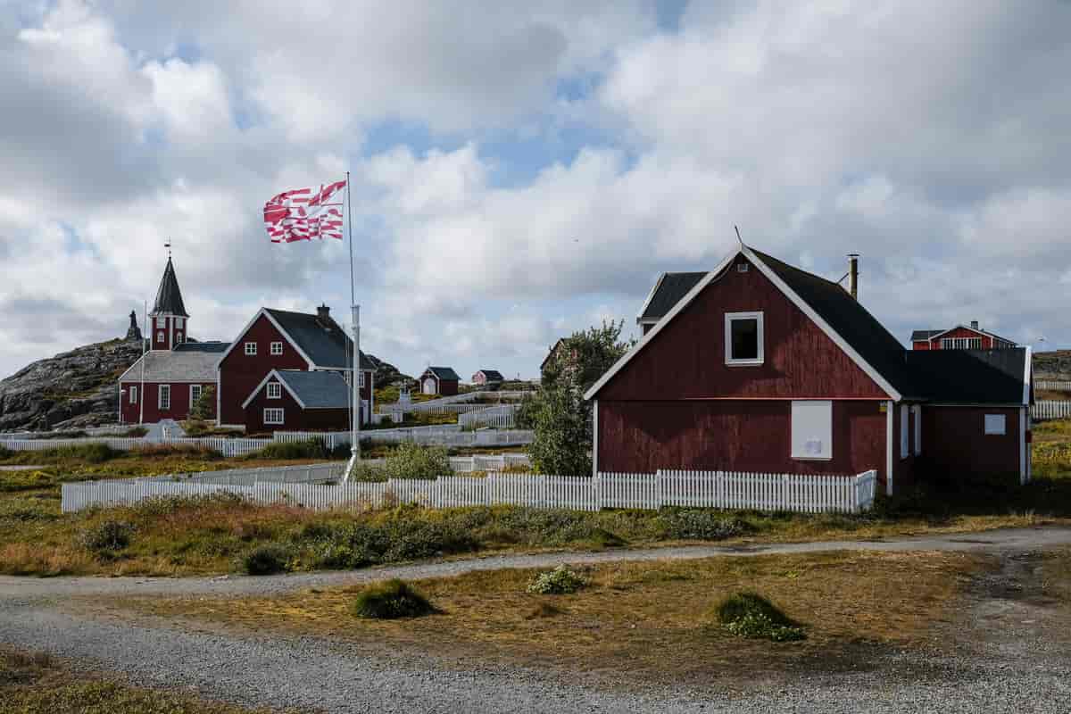 "Flag of Interests" i Holms Hus i Nuuk, Grønland