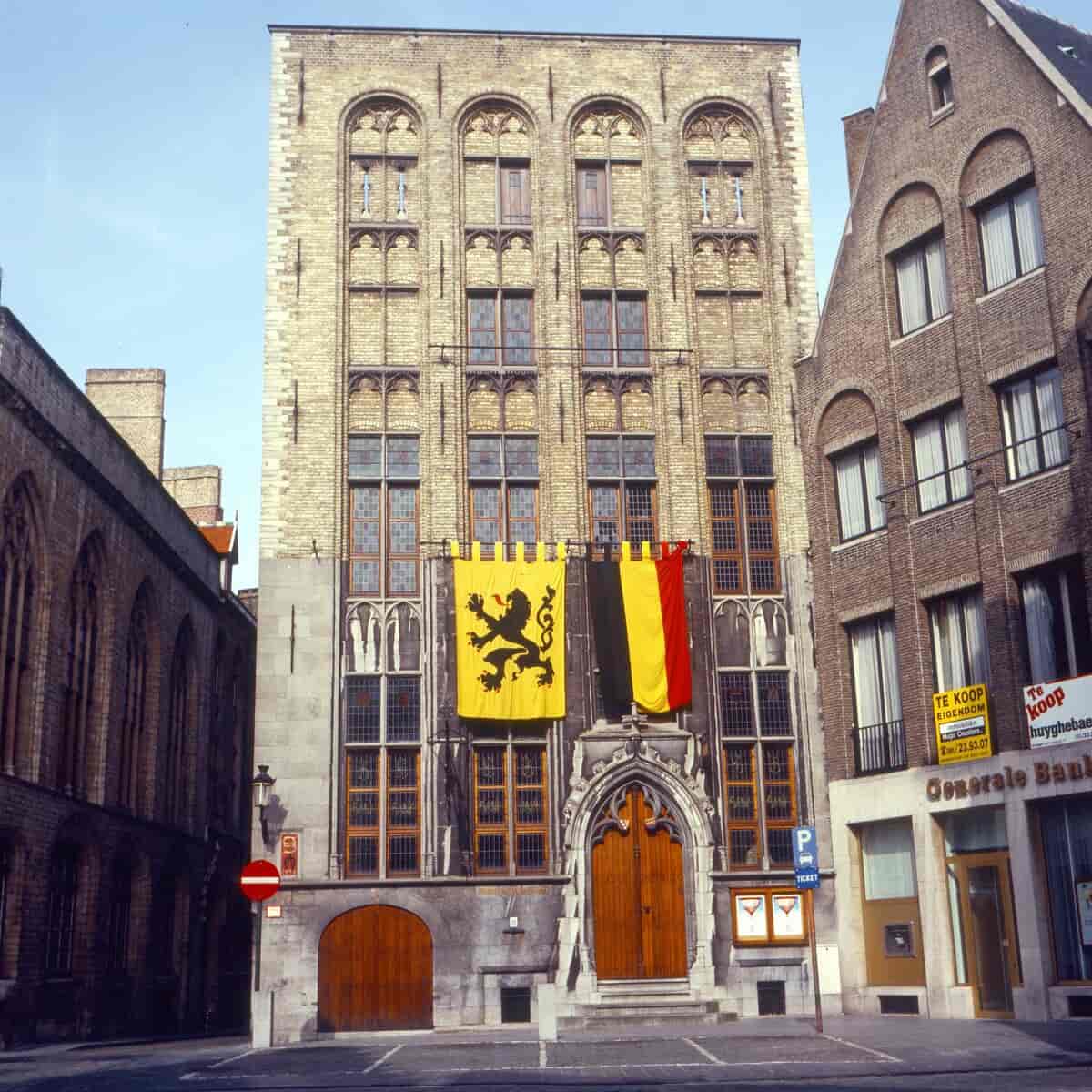 Den gamle børs i Brugge.