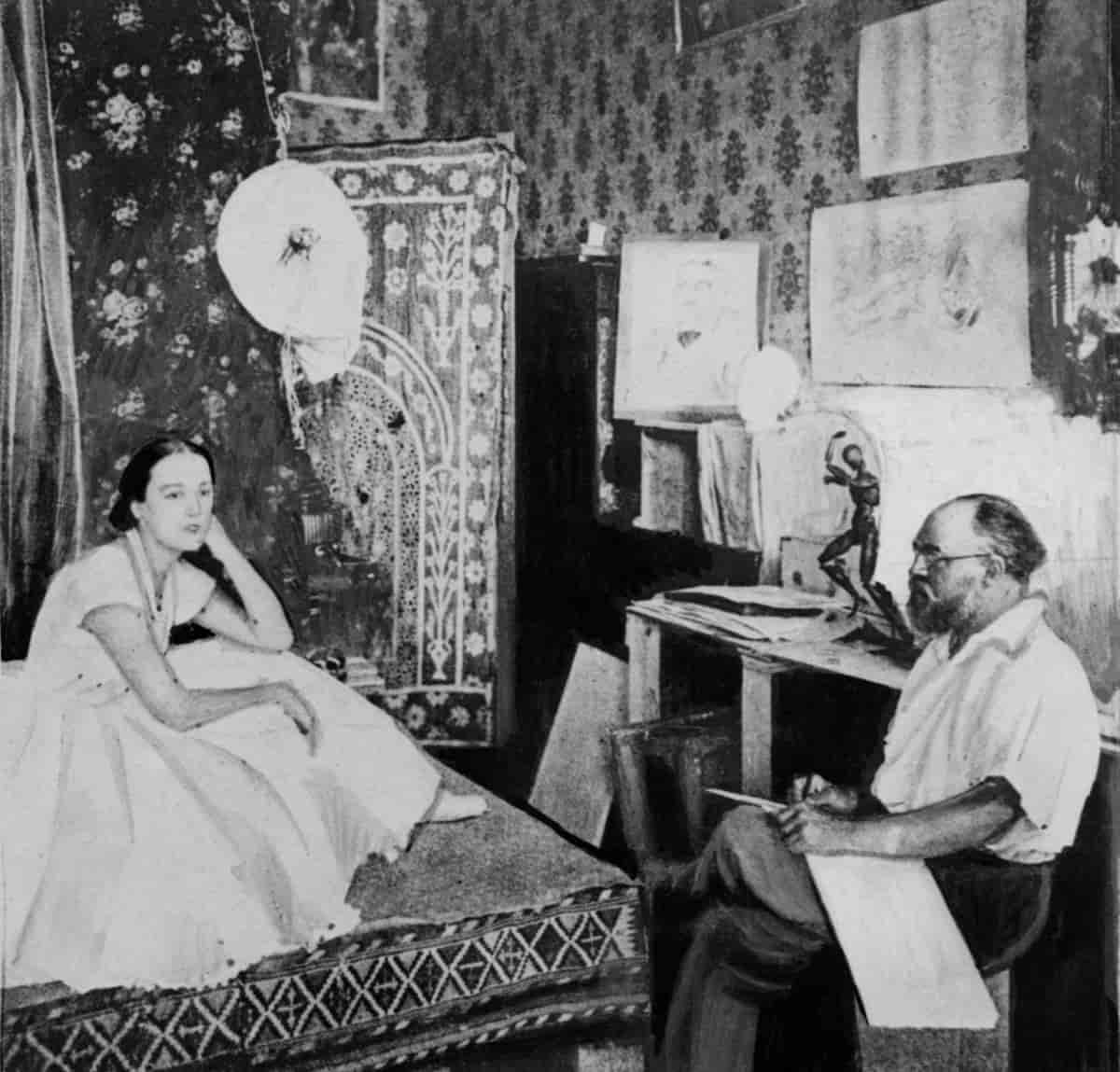 Matisse i atelier