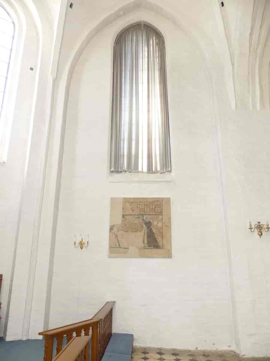 Kalkmalerier i Oxholm Kirke