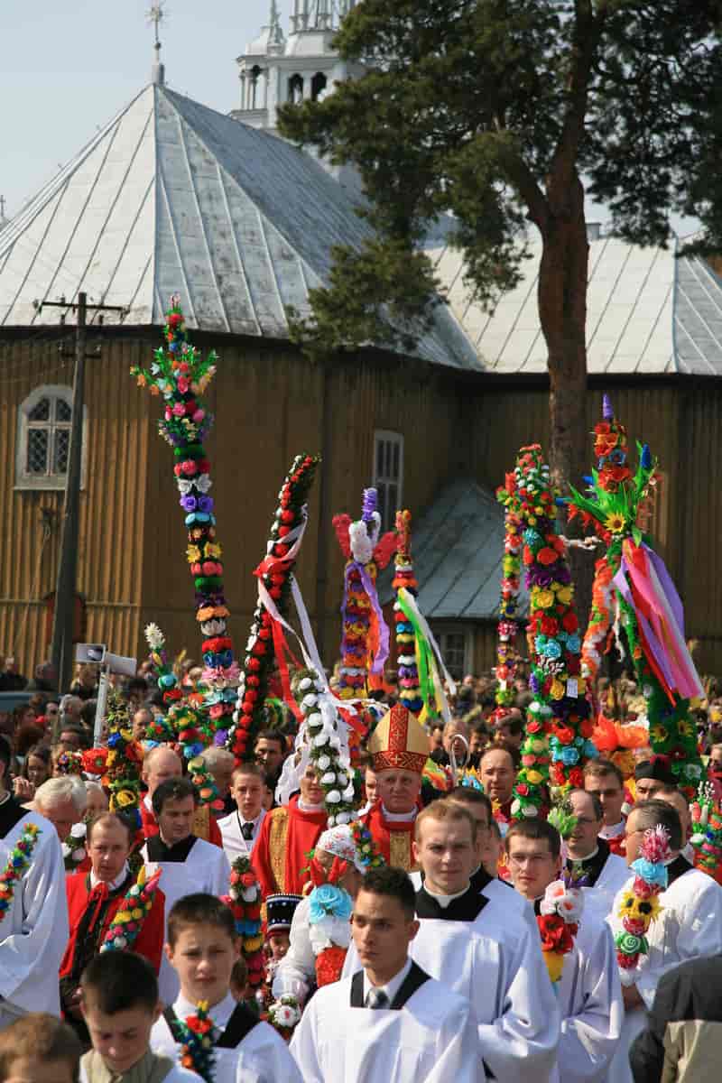 Katolsk fejring af påsken i Polen