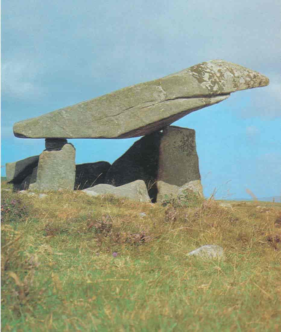 Irsk skorstensgrav fra stenalderen.