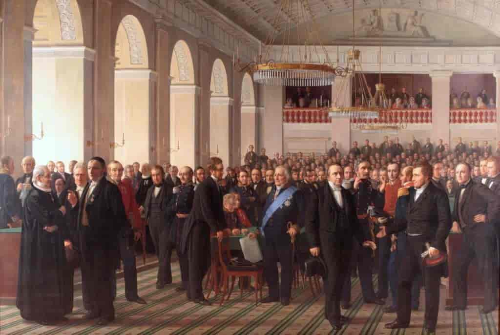 Constantin Hansen: Den Grundlovgivende Rigsforsamling, 1864