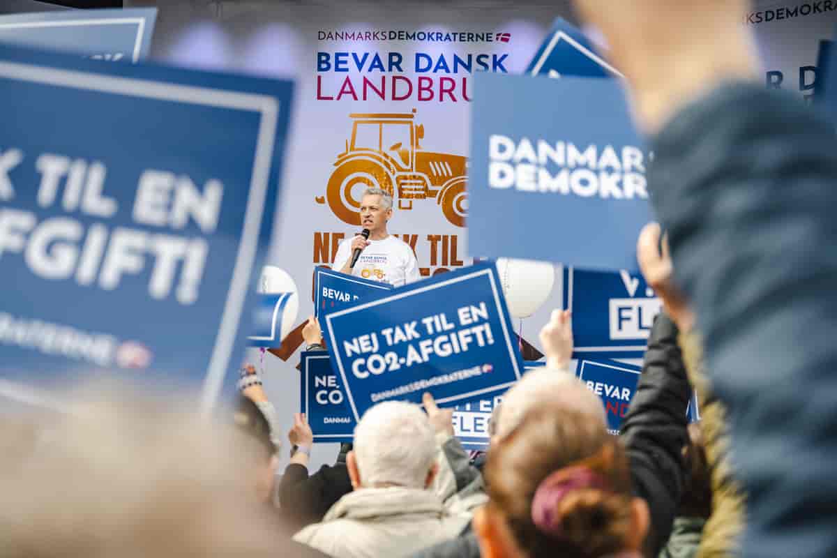 Danmarksdemokraternes CO2-rally.