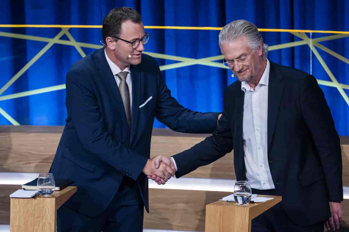 Niels Flemming Hansen og Henrik Dahl i 2024.