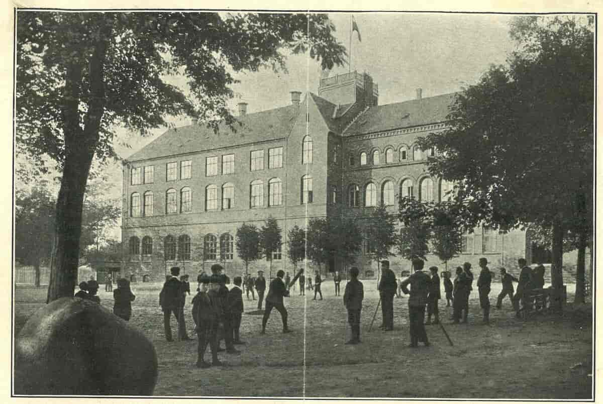 Cricket ved Sankt Andreas Kollegium.
