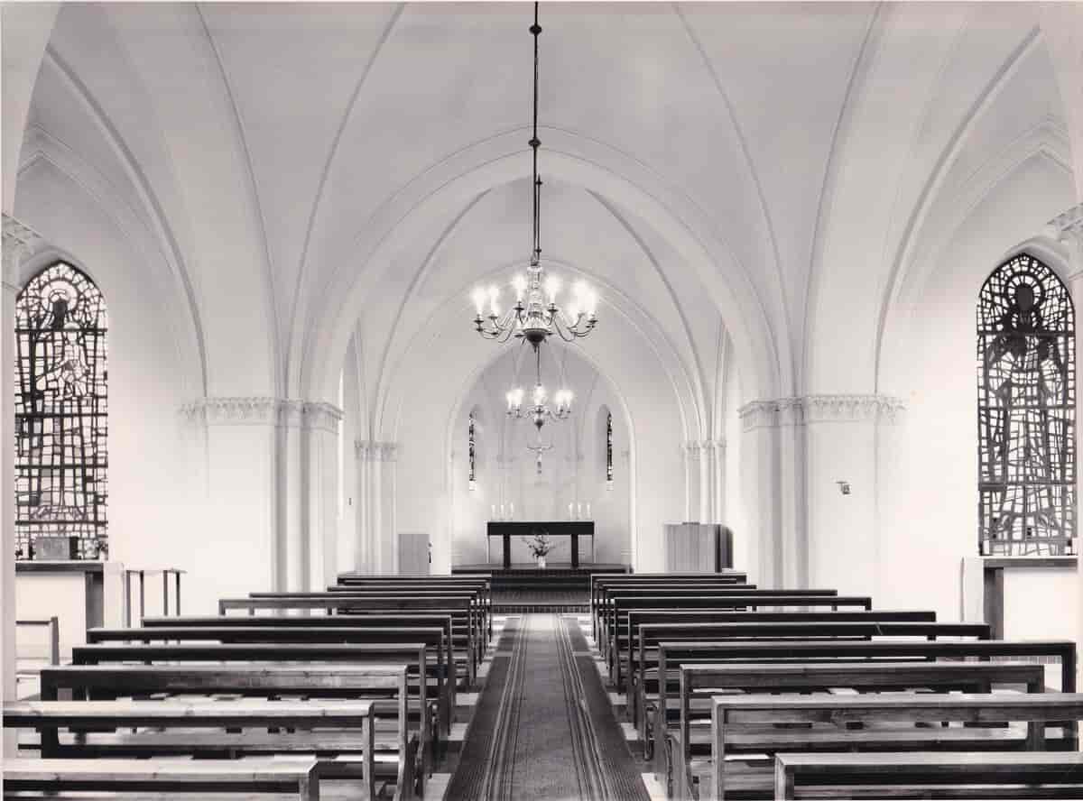 Sankt Andreas Kirke i 1962.