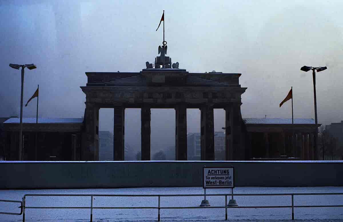 Brandenburger Tor i 1978
