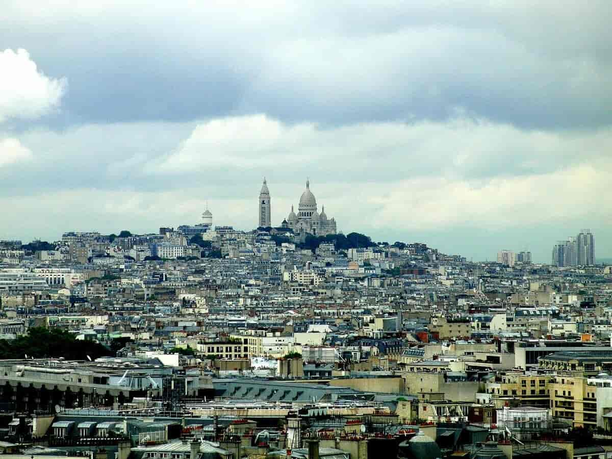 Montmartre med Sacré-Cæur