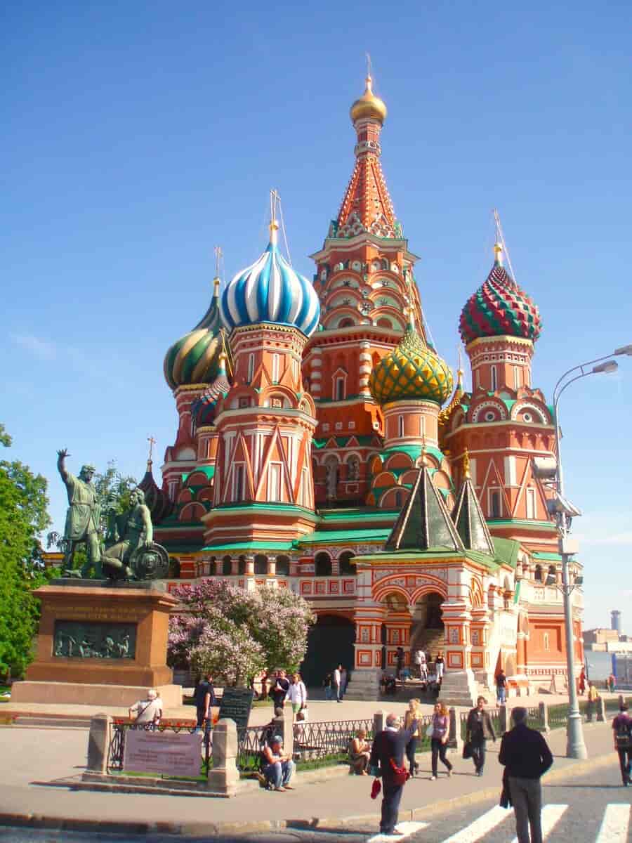 Vasilij-katedralen i Moskva