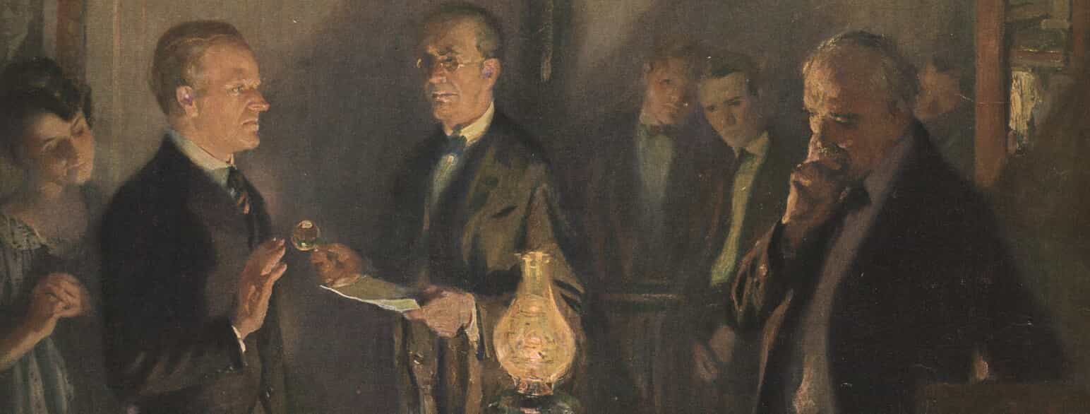 Calvin Coolidge indsættes som præsident den 3. august 1923