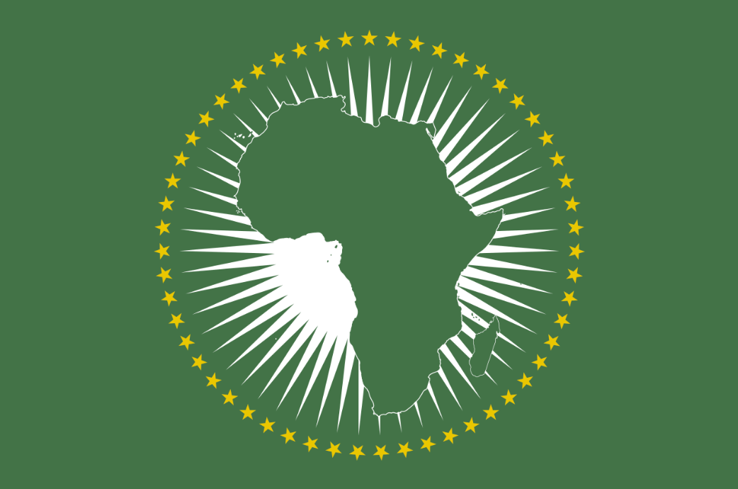 Den Afrikanske Unions flag. Det mest markante symbol på panafrikanisme