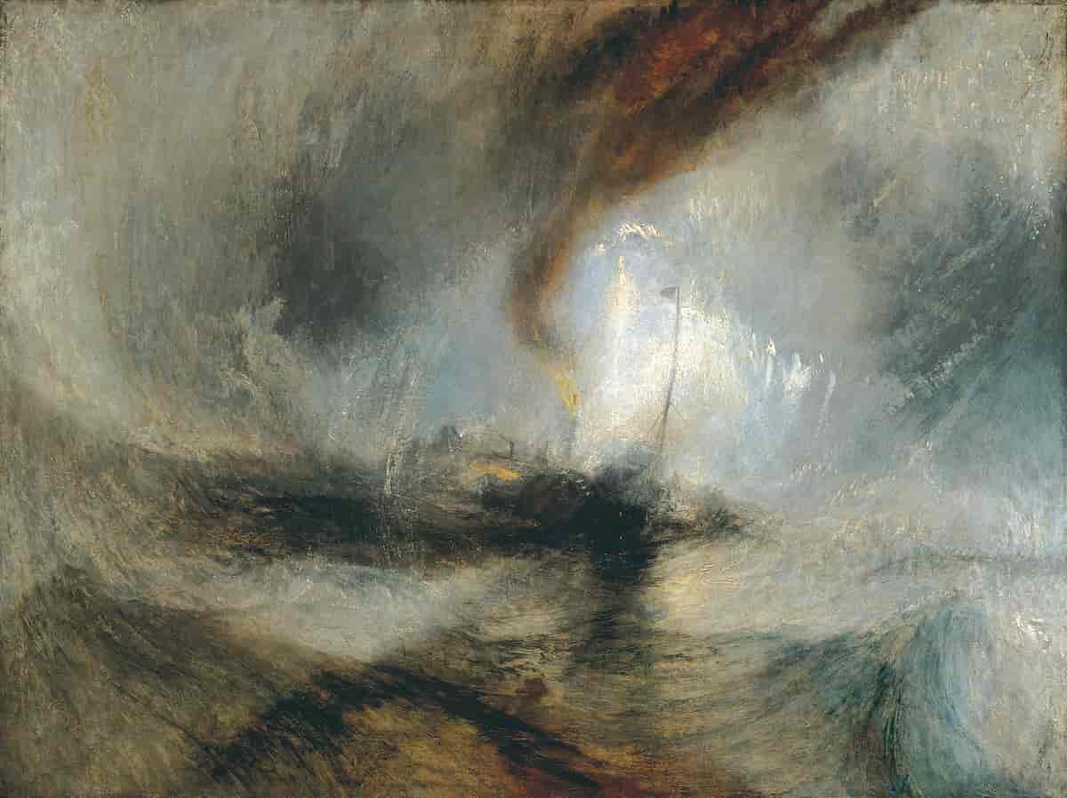 "Snow Storm: Steam-Boat off a Harbour's Mouth"