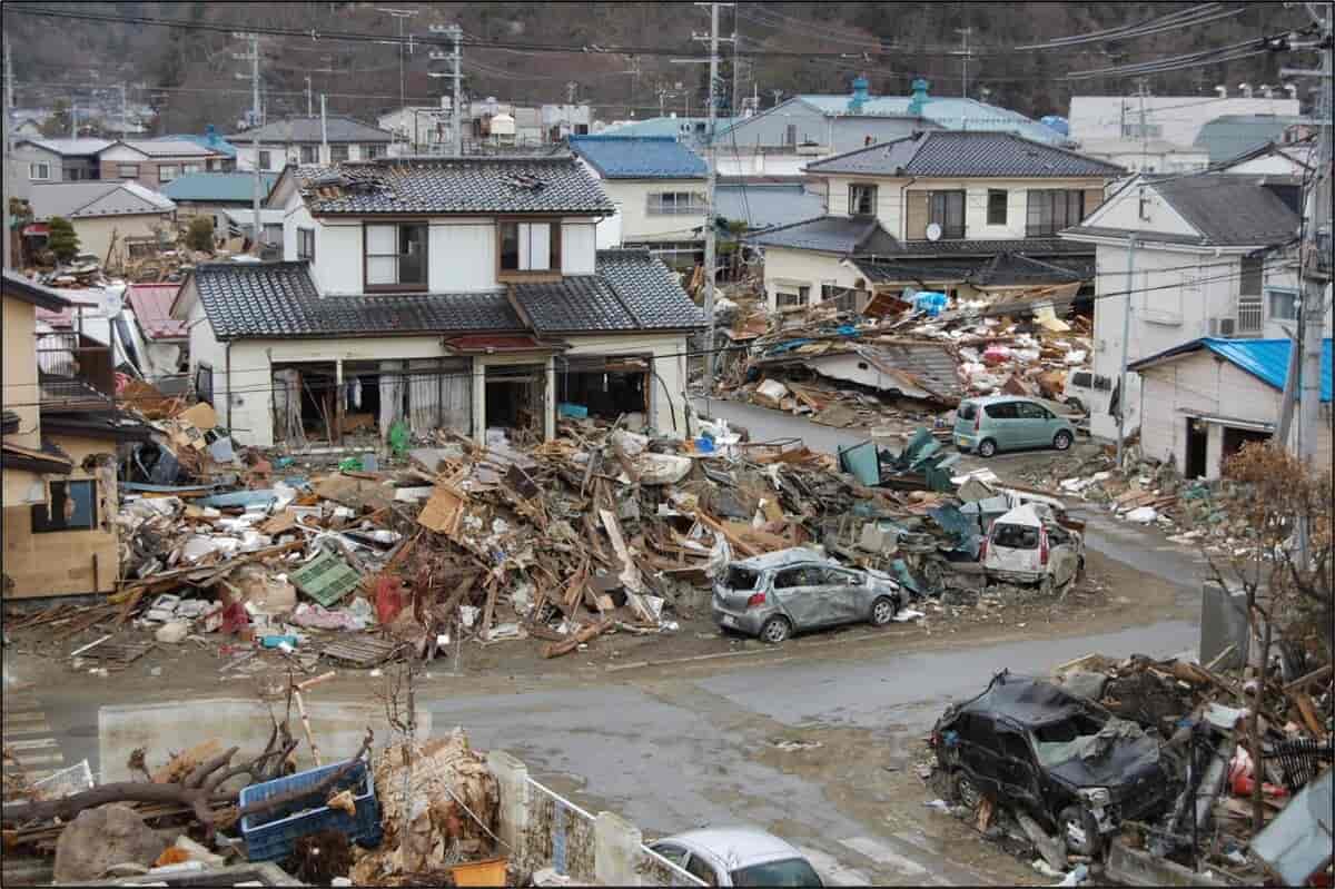 Fukushima efter tsunamien i 2011