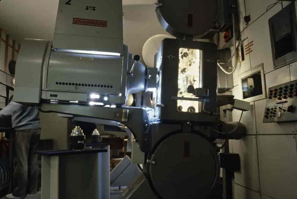 Philips kinomaskine type DP70 udviklet til Todd-AO