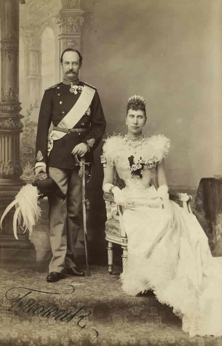 Dronning Louise og Frederik 8.