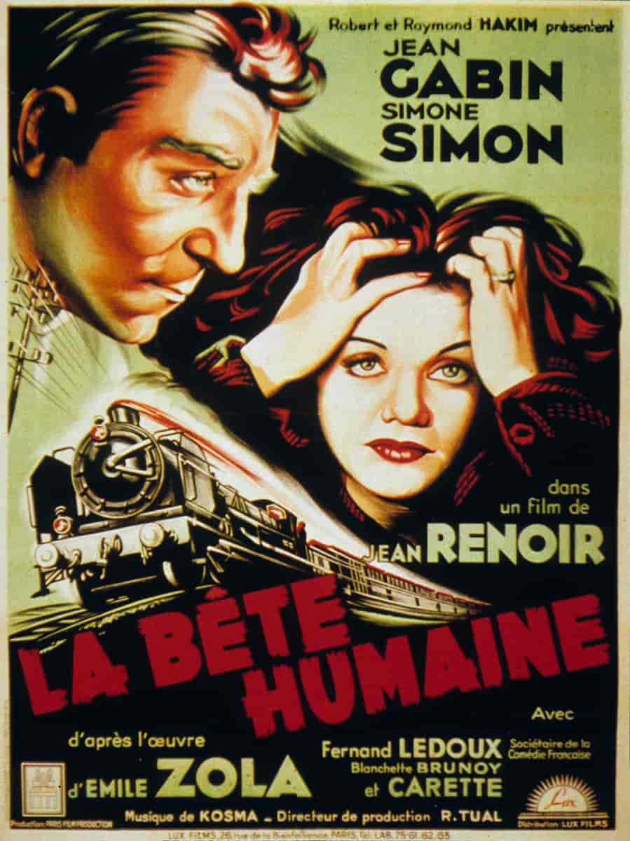 La Bête humaine (1938, Menneskedyret)