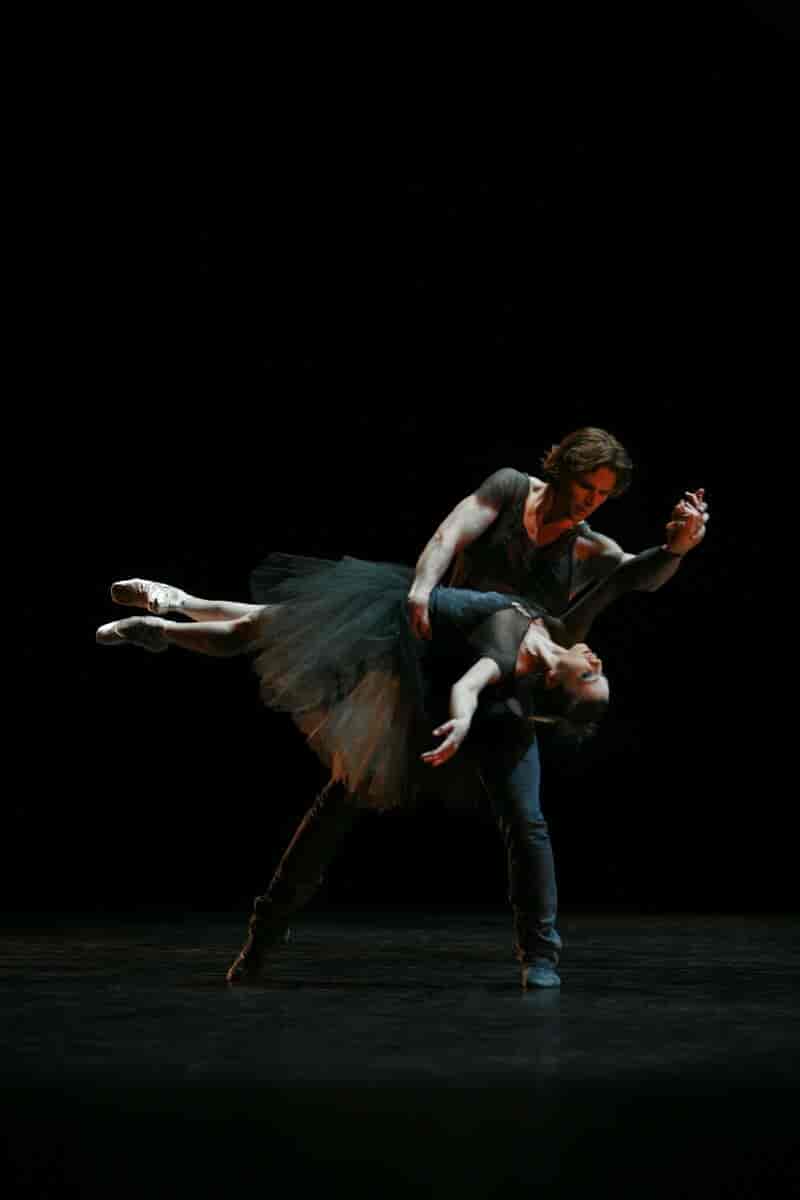 Kenneth Greve og Silja Schandorf i The Wanderer, Den Kongelige Ballet 2007.