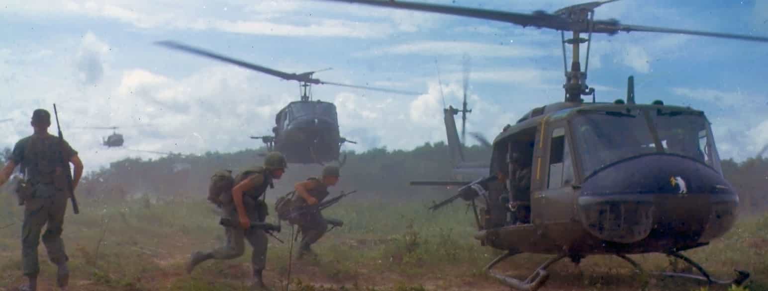 Amerikanske helikoptere Vietnam 1966;