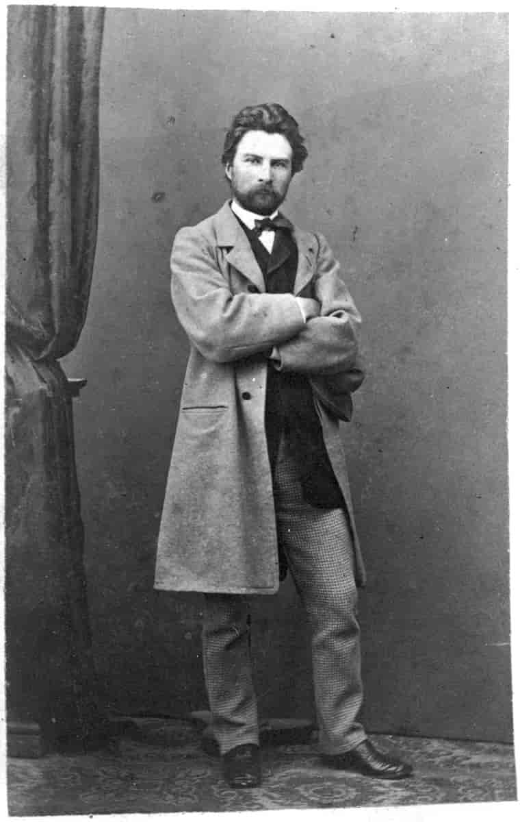 Portræt af Otto Bache, 1868