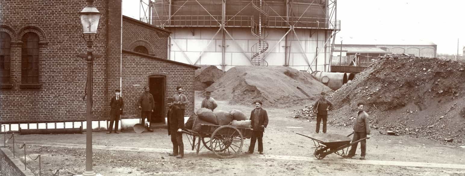 Helsingør Gasværk i 1899